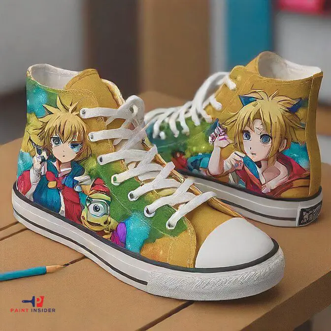 How To Paint Canvas Shoes Step By Step Instructions