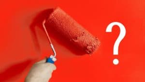 How to paint over red walls