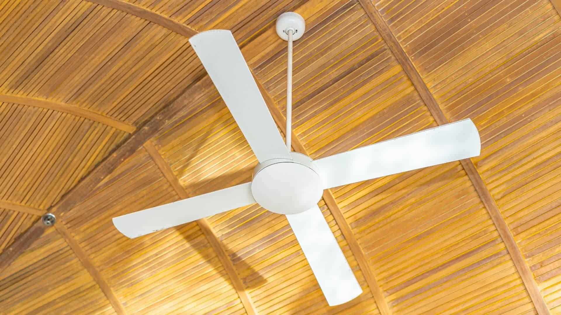 How To Paint A Ceiling Fan Without Taking It Down