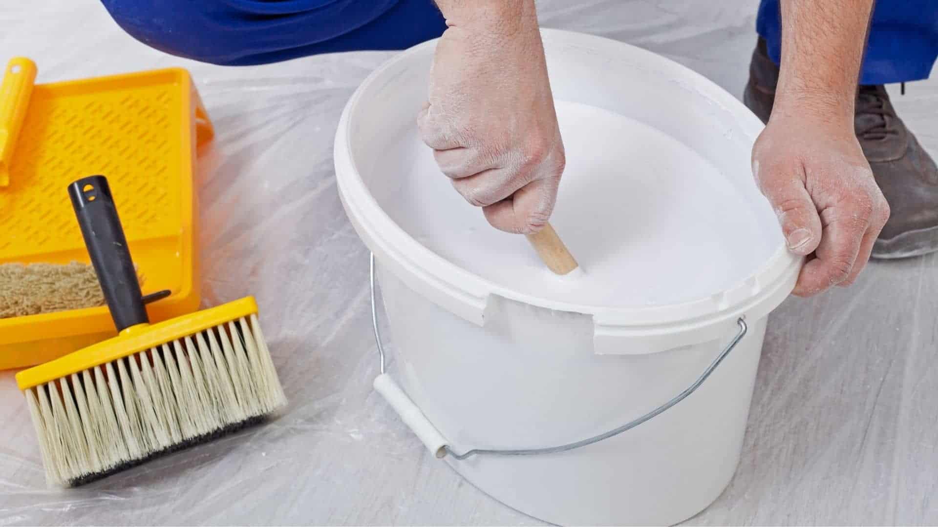 How To Stir Paint