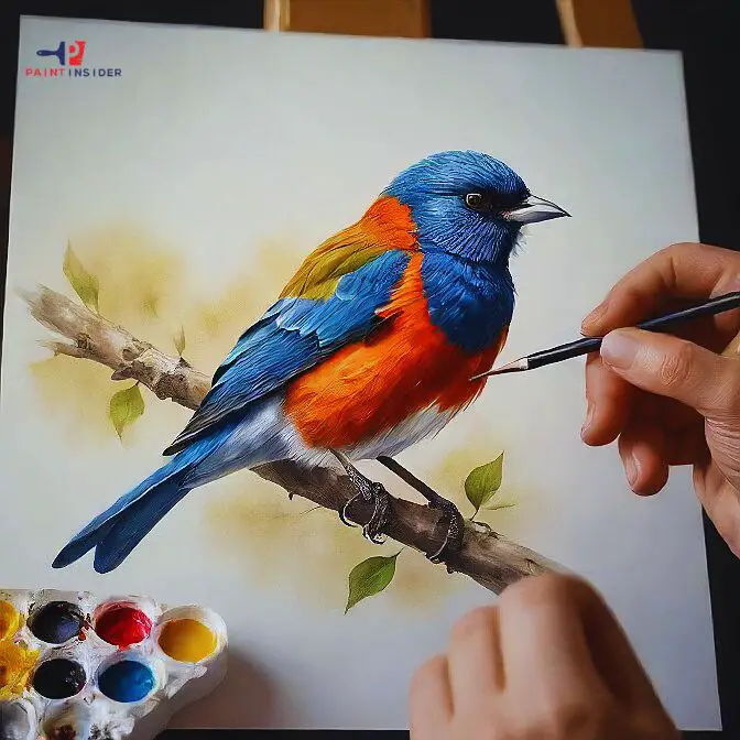 How To Paint A Bird In Watercolors 1