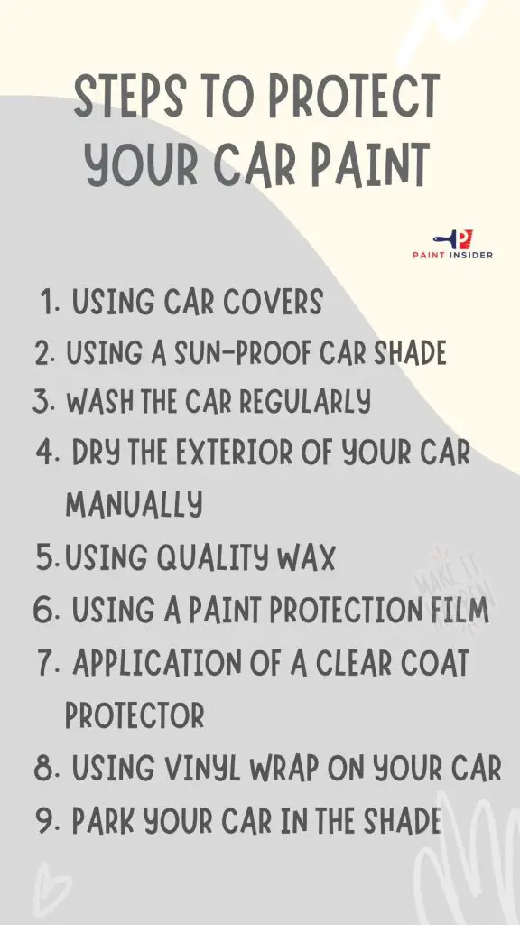 How To Protect Car Paint From Sun