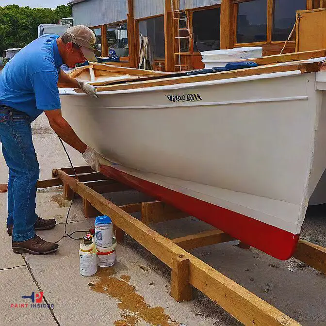 How To Paint A Boat Hull 1