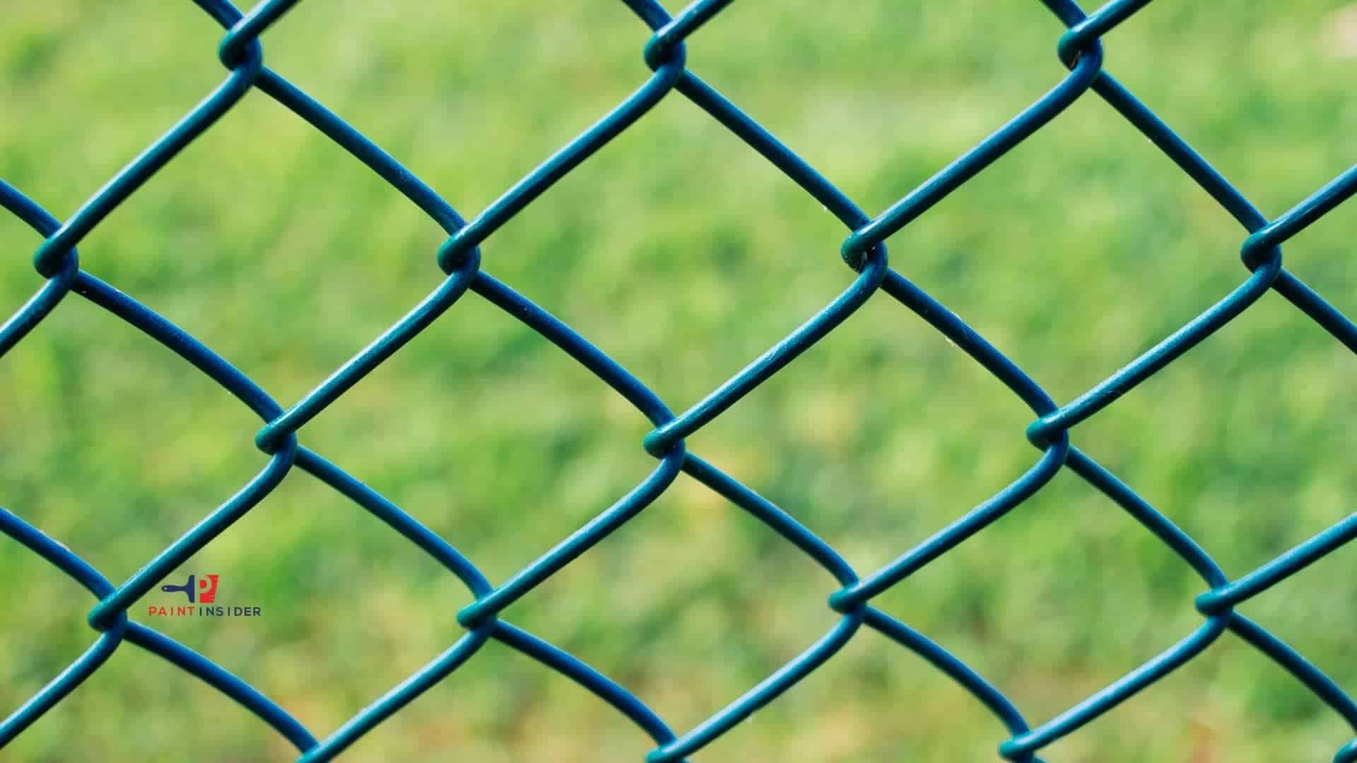 How To Paint A Chain Link Fence