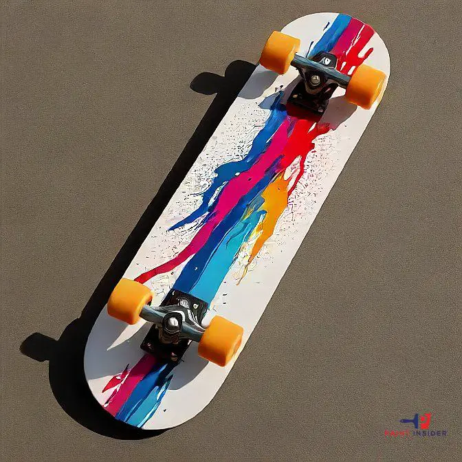 How To Paint a Skateboard 2